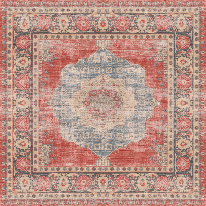 Adama Vinyl Floor Mat/Rug (Odira_R)