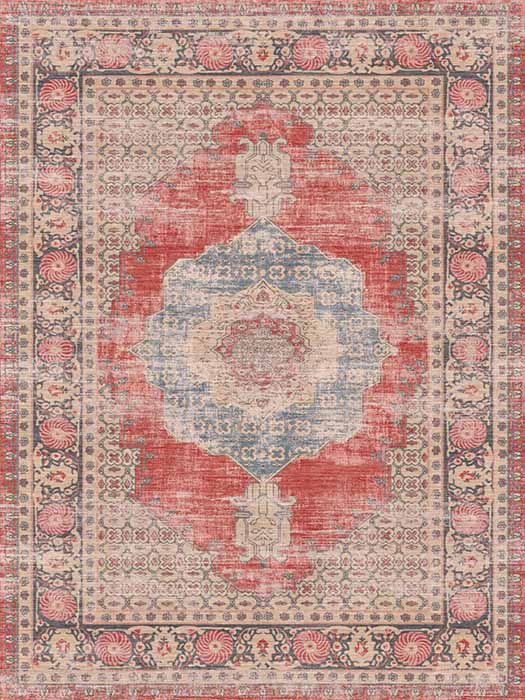 Adama Vinyl Floor Mat/Rug (Odira_R)