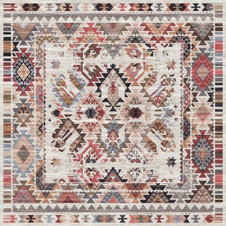 Adama Vinyl Cushioned Comfort Floor Mat (Ojo_Mix)