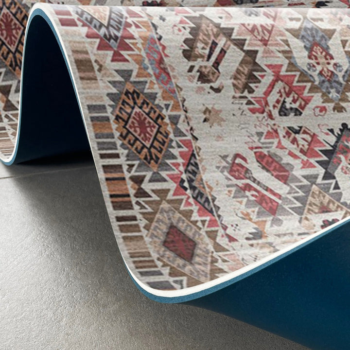 Adama Vinyl Cushioned Comfort Floor Mat (Ojo_Mix)