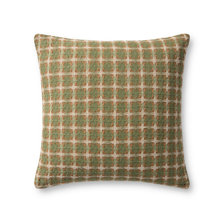 Loloi Green / Multi 20'' x 20'' Cover w/Down Pillow Set of 2