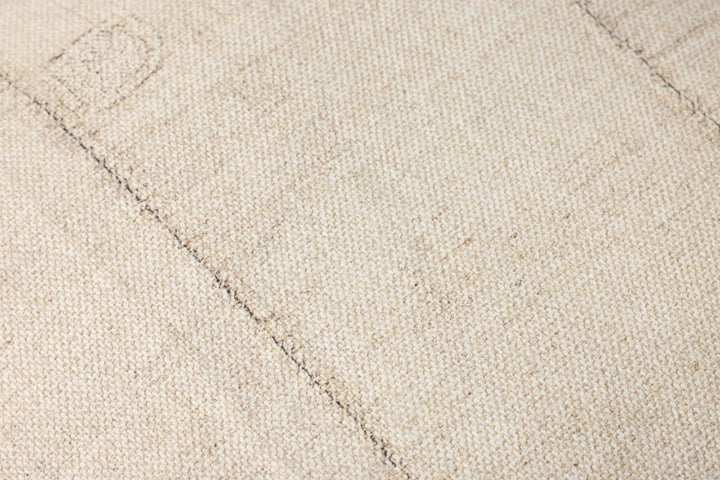 Loloi LPF0043 Ivory 18" x 18" x 18"  Pouf