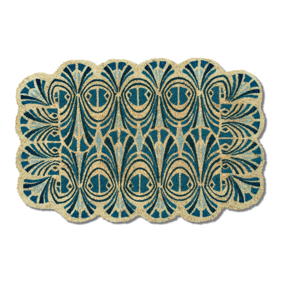Entryways Kaleidoscope Coir Doormat