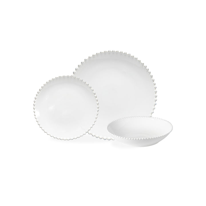 Costa Nova Pearl Fine Stoneware Dinnerware (White)