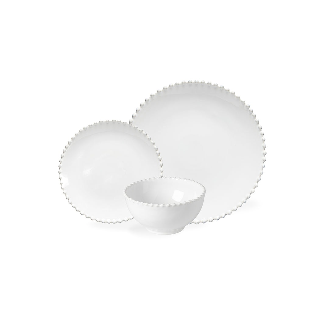 Costa Nova Pearl Fine Stoneware Dinnerware (White)