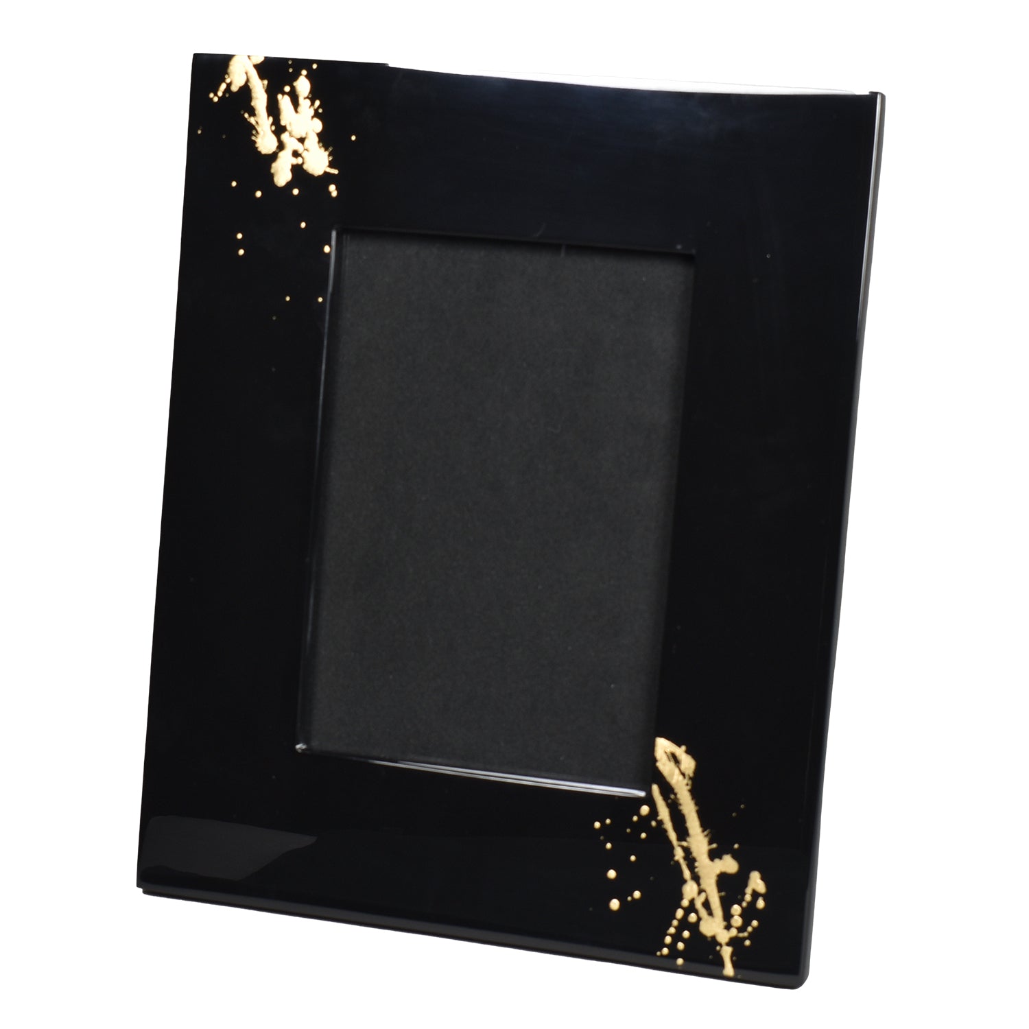 Lacquer Picture Frame (Artful Gold with Black) - Thumbnail 2