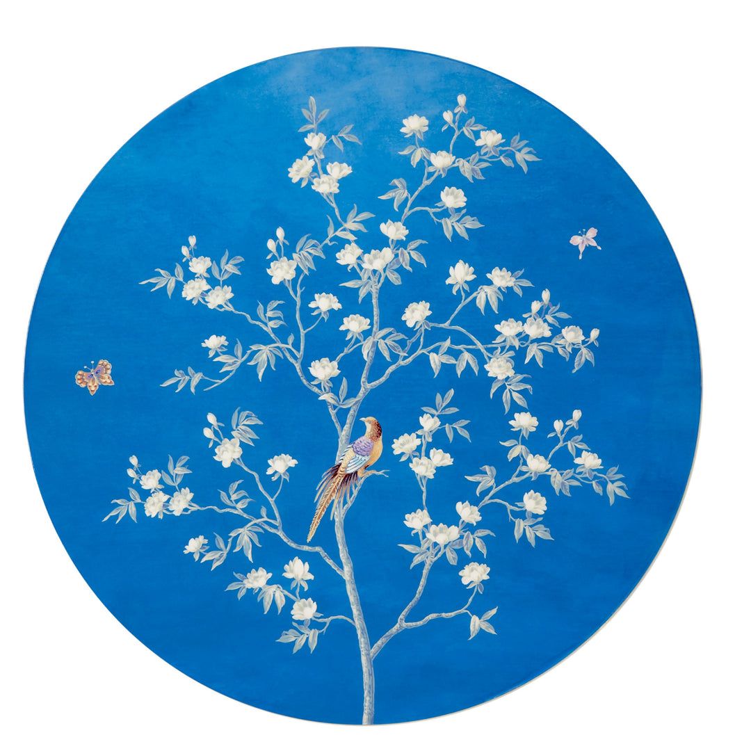 Addison Ross Chinoiserie Blue Placemats Set of 4 15"