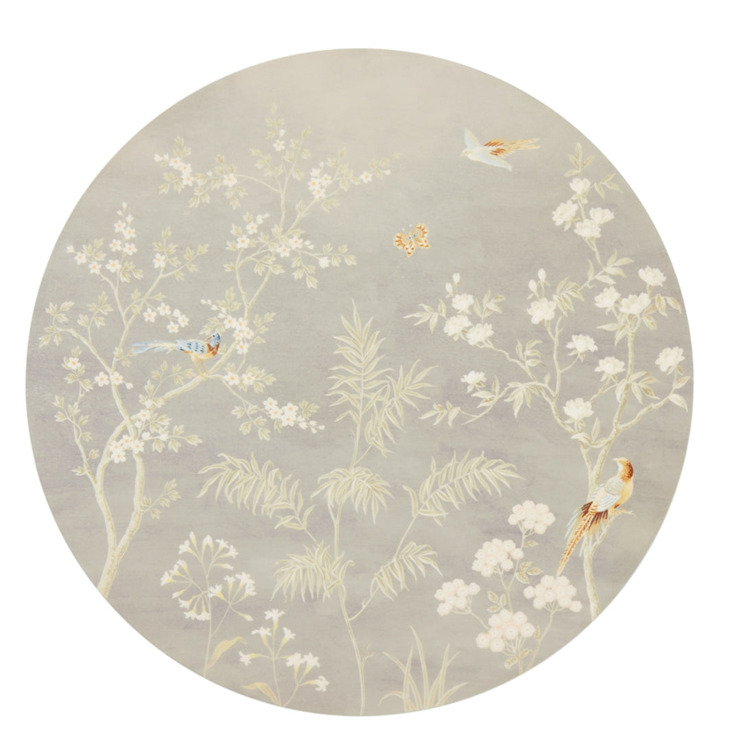 Addison Ross Chinoiserie Grey Placemats Set of 4 15"