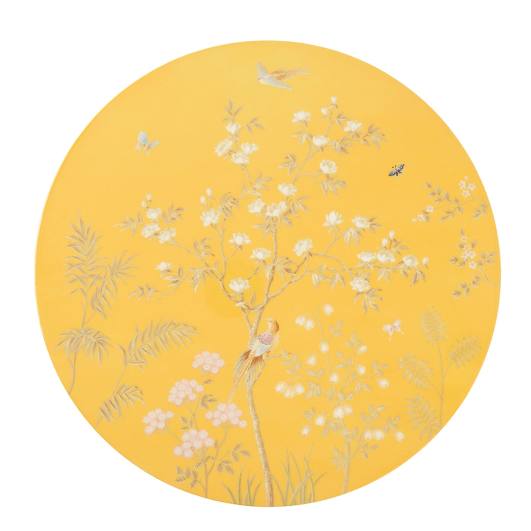 Addison Ross Chinoiserie Yellow Placemats Set of 4 15"