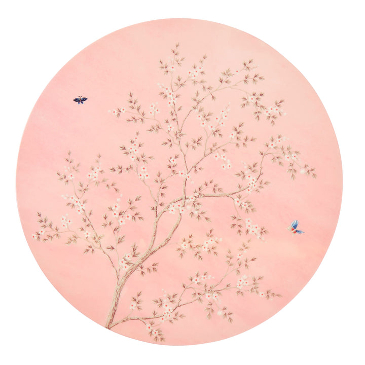 Addison Ross Chinoiserie Pink Placemats Set of 4 15"