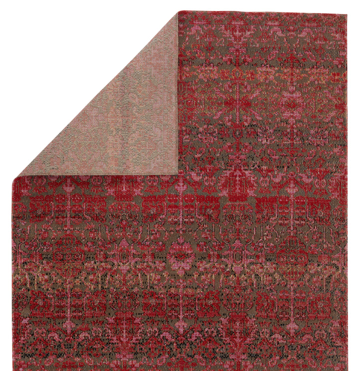 Jaipur Living Bodega Indoor/ Outdoor Trellis Red/ Taupe Area Rug (POLARIS - POL32)