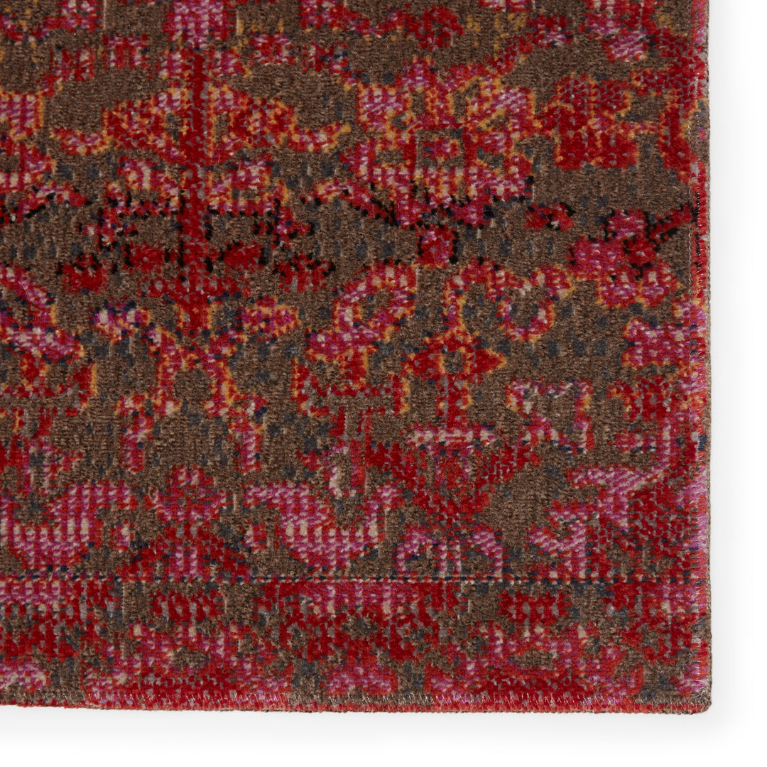 Jaipur Living Bodega Indoor/ Outdoor Trellis Red/ Taupe Area Rug (POLARIS - POL32)