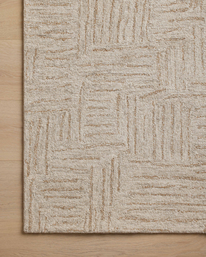 Chris Loves Julia x Loloi Polly Smoke / Sand Area Rug (POL-08)