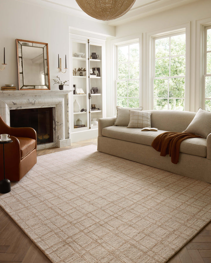 Chris Loves Julia x Loloi Polly Khaki / Sand Area Rug (POL-10)