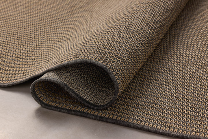 Chris Loves Julia x Loloi Providence Wheat / Charcoal Indoor/Outdoor Accent Rug (PRC-03)