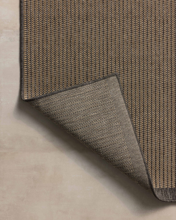 Chris Loves Julia x Loloi Providence Wheat / Charcoal Indoor/Outdoor Accent Rug (PRC-03)