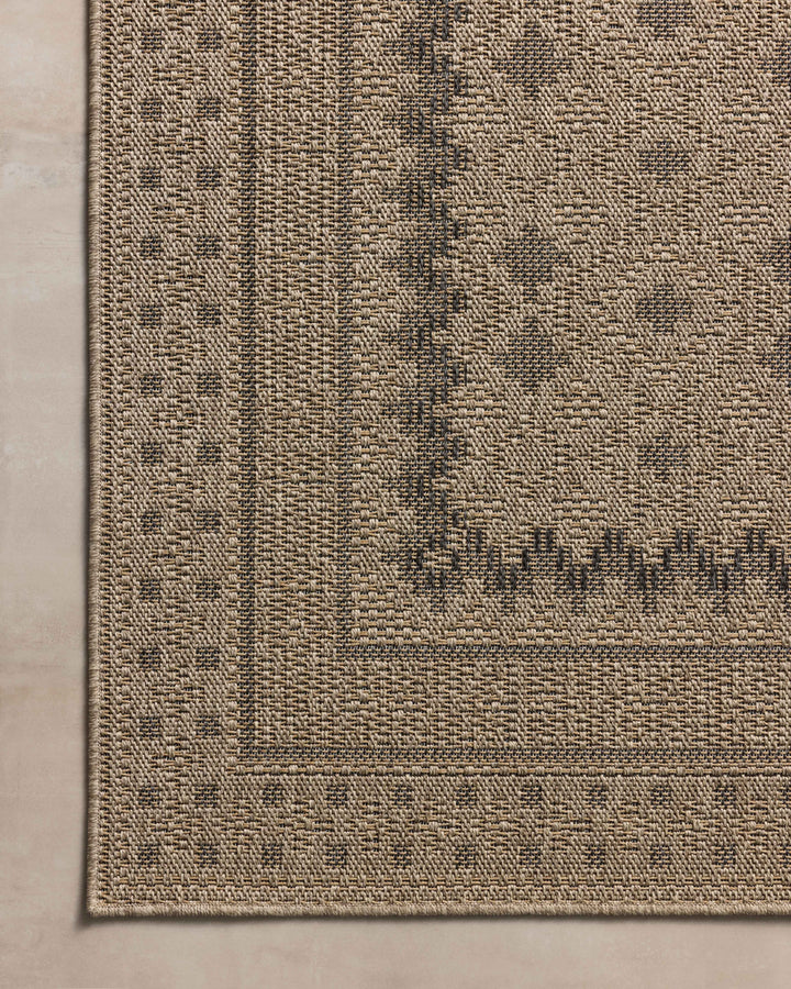 Chris Loves Julia x Loloi Providence Charcoal / Dove Indoor/Outdoor Accent Rug (PRC-06)