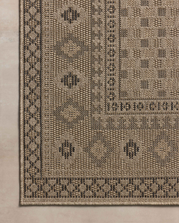 Chris Loves Julia x Loloi Providence Dove / Charcoal Indoor/Outdoor Accent Rug (PRC-07)