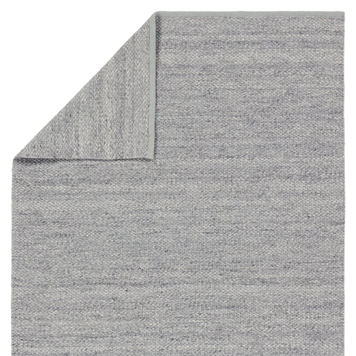 Jaipur Living Lamanda Handmade Indoor/Outdoor Solid Gray/ Light Blue Area Rug (PASADENA - PSD04)