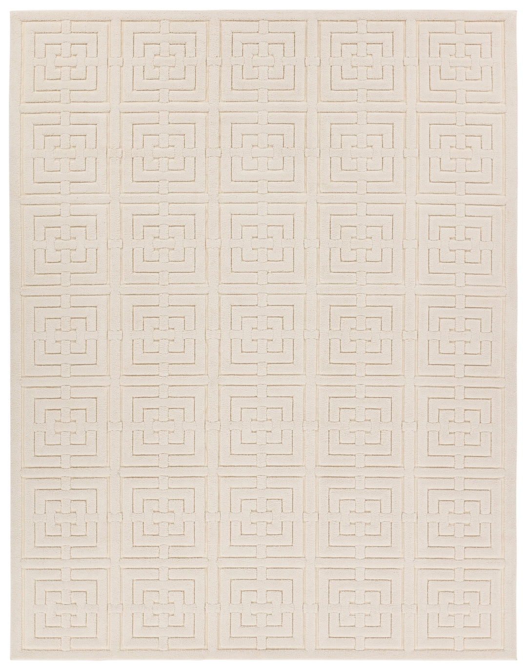 Jaipur Living Marvelle Geometric Cream Area Rug (PETROS - PTR01)