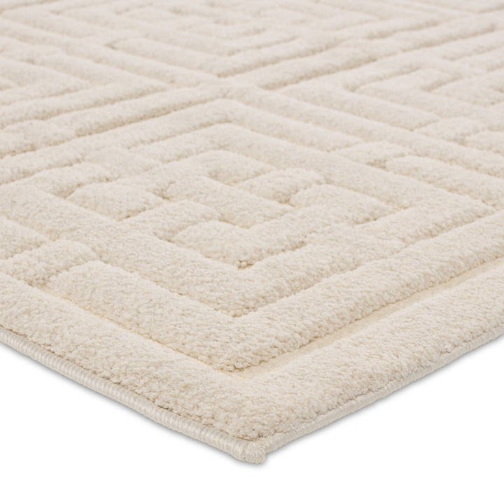 Jaipur Living Marvelle Geometric Cream Area Rug (PETROS - PTR01)