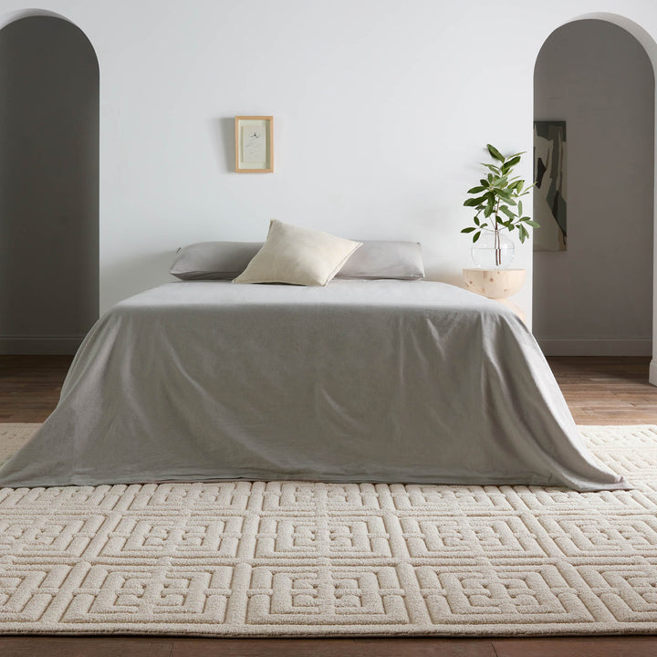 Jaipur Living Marvelle Geometric Cream Area Rug (PETROS - PTR01)
