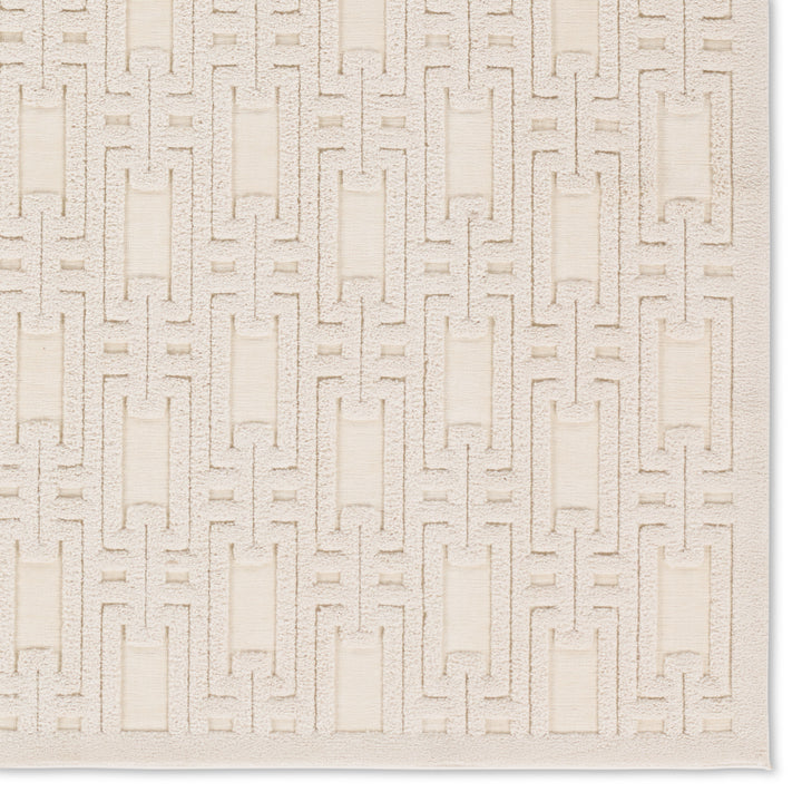Jaipur Living Torean Geometric Cream Area Rug (PETROS - PTR03)