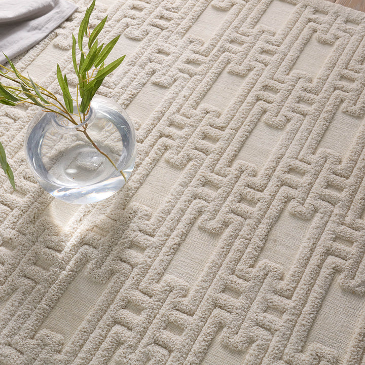 Jaipur Living Torean Geometric Cream Area Rug (PETROS - PTR03)