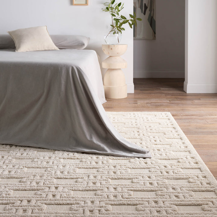 Jaipur Living Torean Geometric Cream Area Rug (PETROS - PTR03)