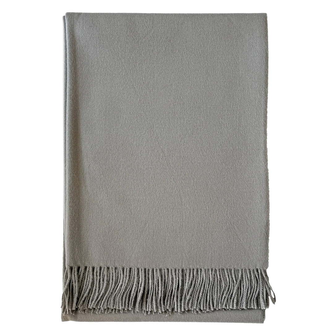 Paris Baby Alpaca Throw (Putty)