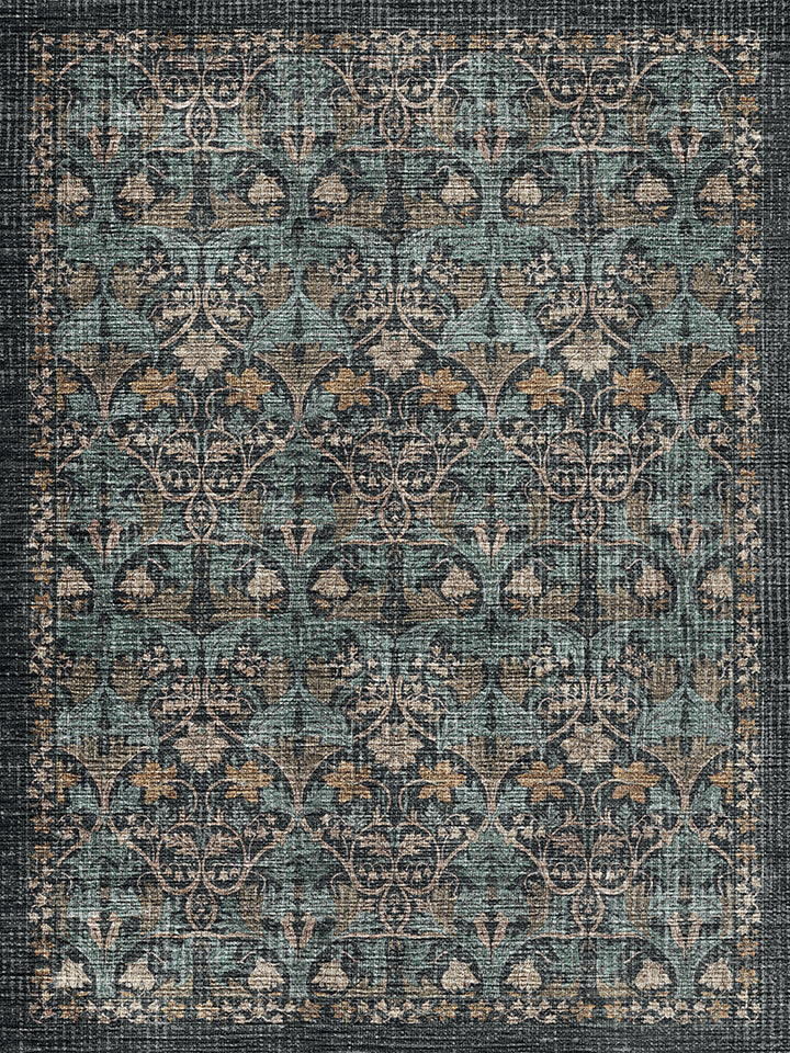 Adama Vinyl Floor Mat/Rug (Pembroke_A)