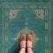 Vintage Vinyl Floorcloth Rug (Persian Bazaar - Tabriz - Govad)