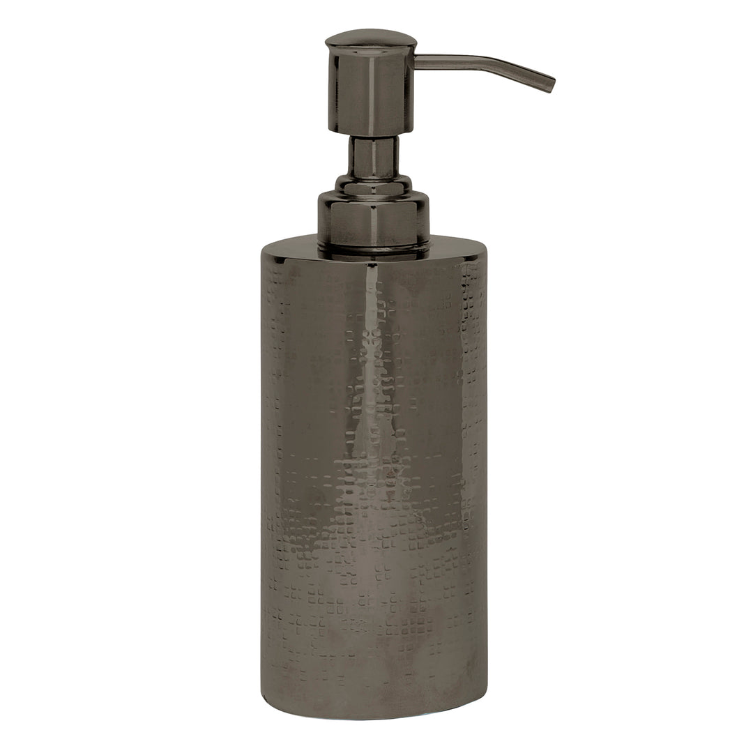 Buren Etched Metal Soap Dispenser (Black Nickel )