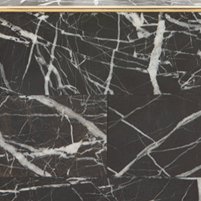 Rhodes Nero Marble/Brass Bathroom Accessories