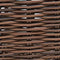 Amity Faux Rattan Hurricane (Chestnut)