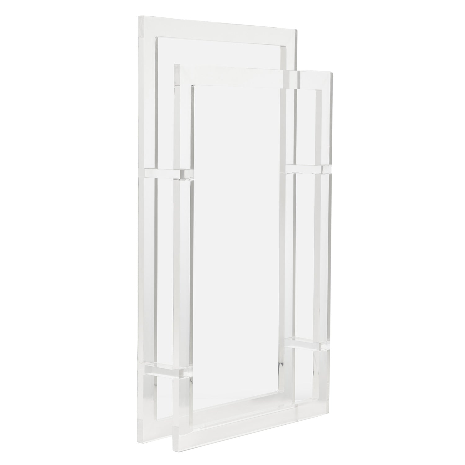 Albi Acrylic Freestanding Towel Rack - Thumbnail 2