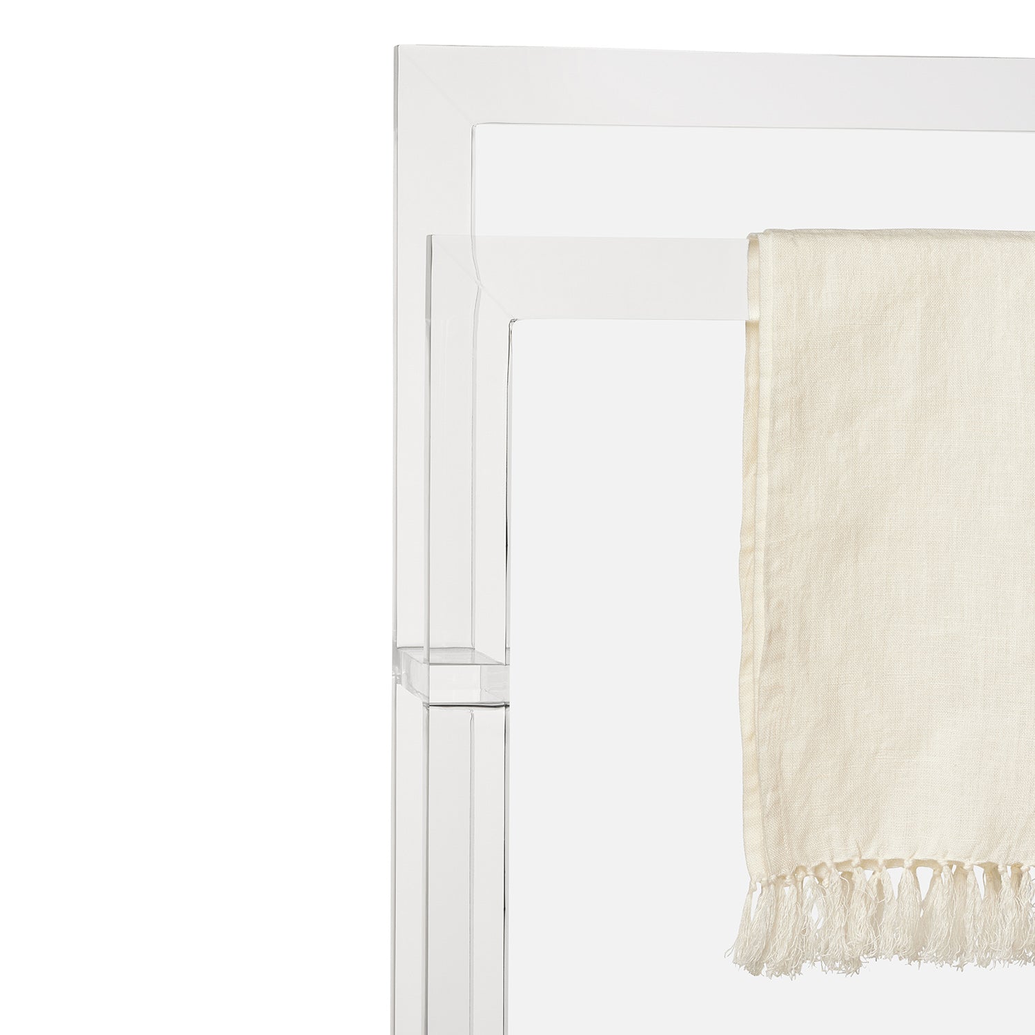 Albi Acrylic Freestanding Towel Rack - Thumbnail 5