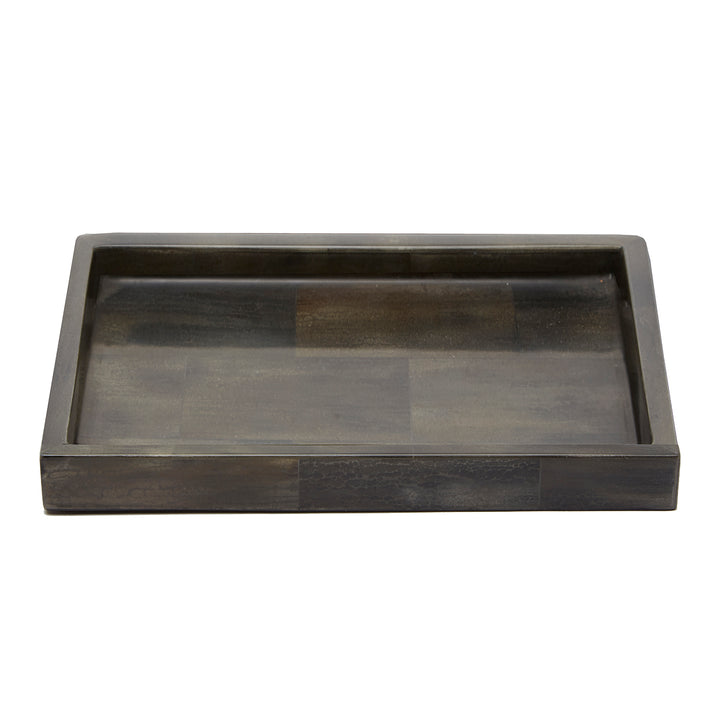 Arles Dark Faux Horn Bathroom Accessories