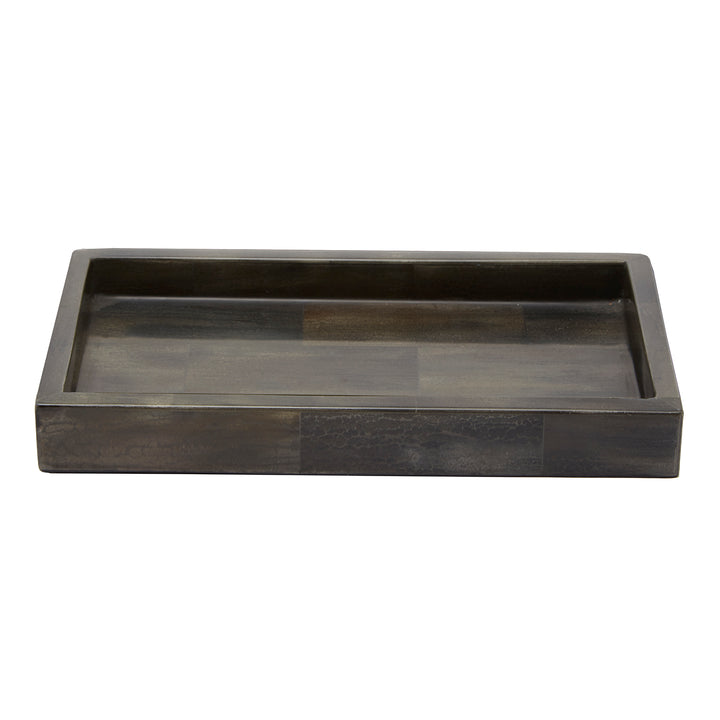 Arles Dark Faux Horn Bathroom Accessories