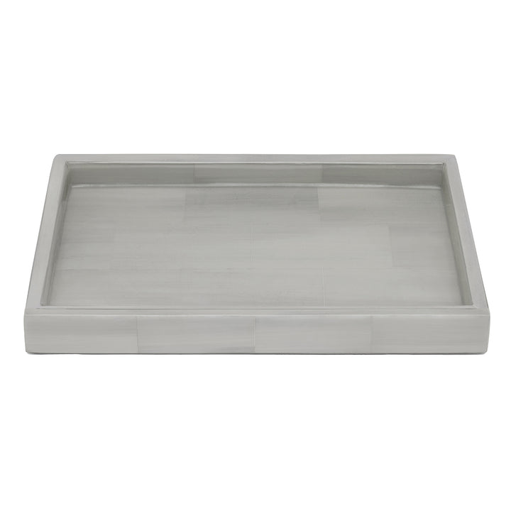 Arles Faux Horn Bathroom Accessories (Light Gray)