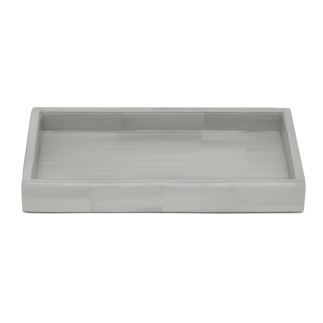 Arles Faux Horn Bathroom Accessories (Light Gray)
