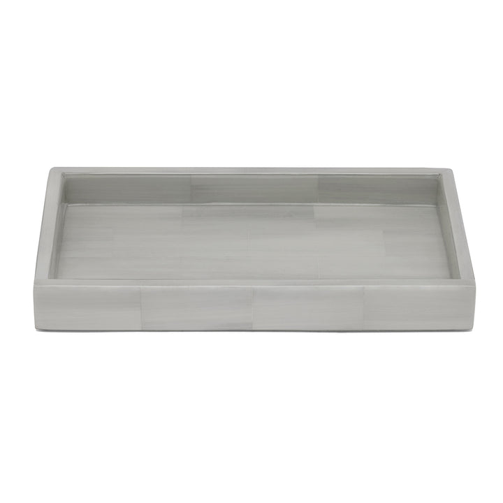 Arles Faux Horn Bathroom Accessories (Light Gray)