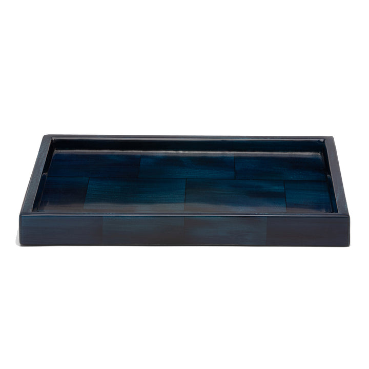 Arles Faux Horn Bathroom Accessories (Navy)