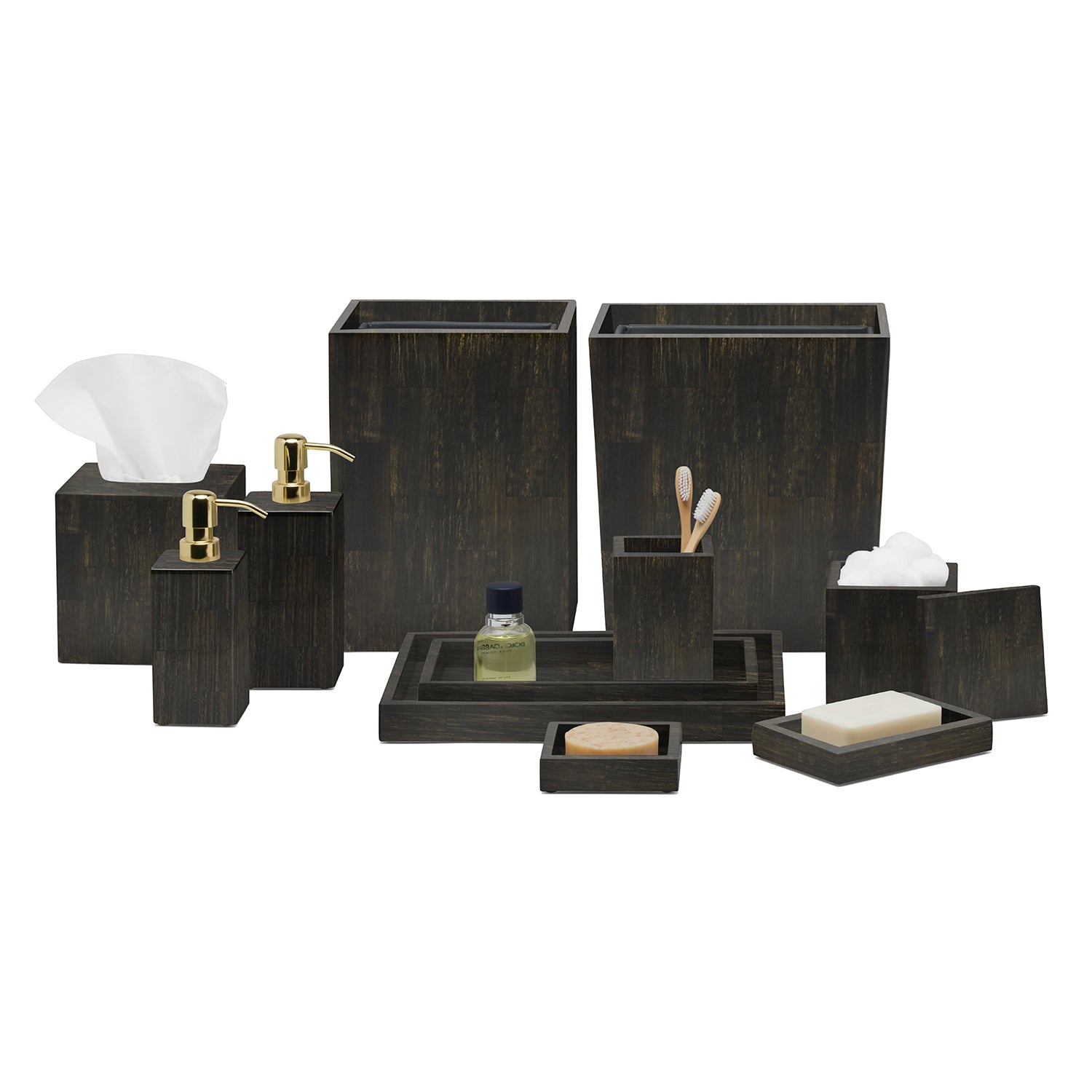 Pigeon & Poodle Arles Faux Horn Bathroom Accessories - Thumbnail 3