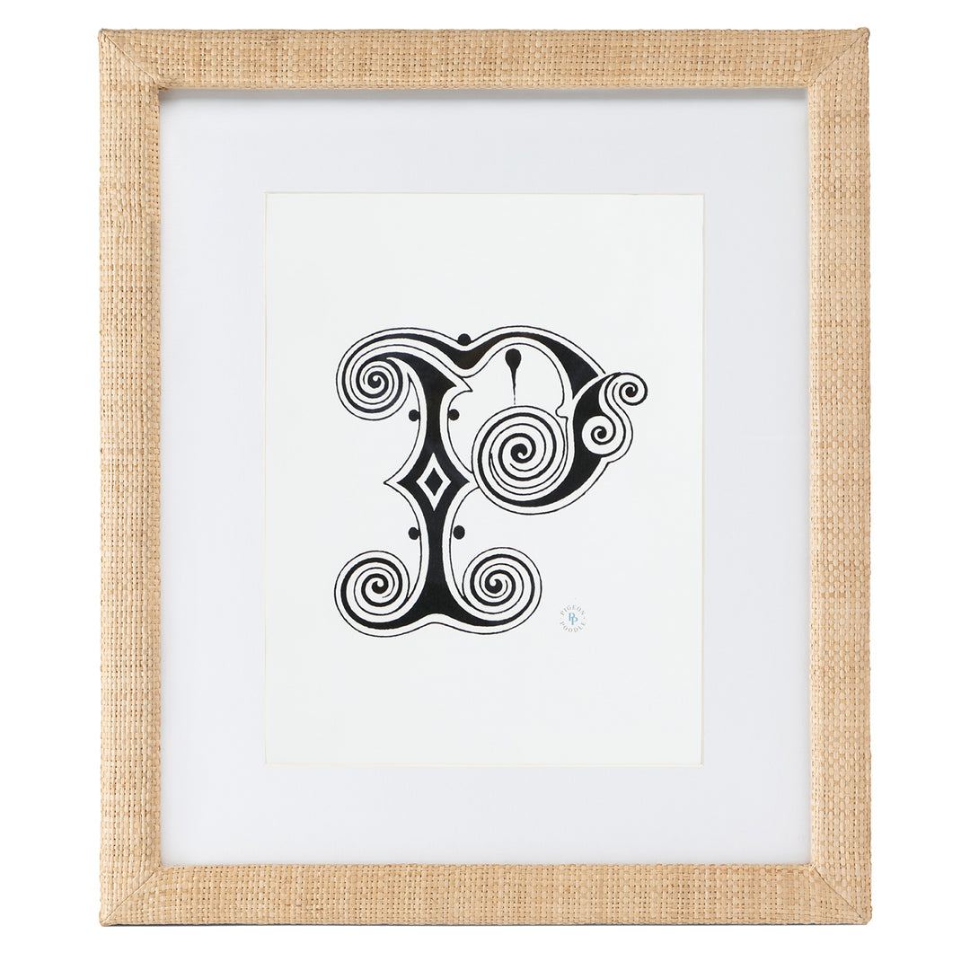 Belem Natural Raffia Wall Picture Frame