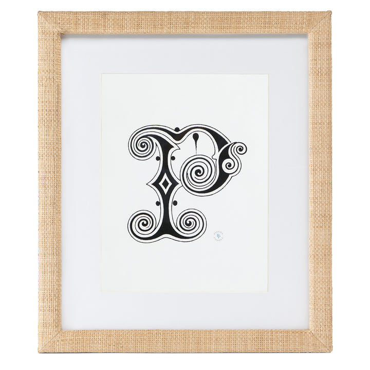 Belem Natural Raffia Wall Picture Frame