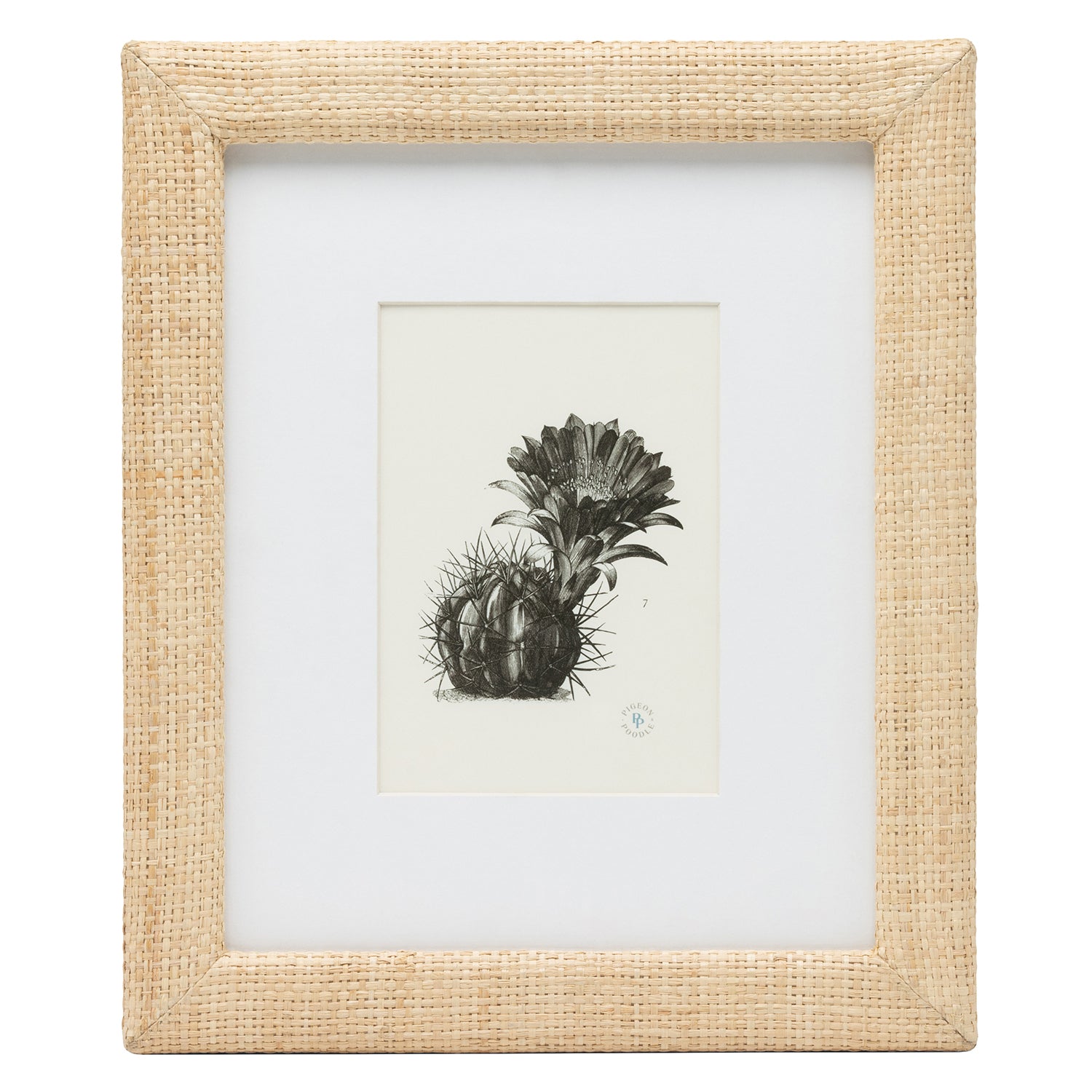 Belem Natural Raffia Wall Picture Frame - Thumbnail 2