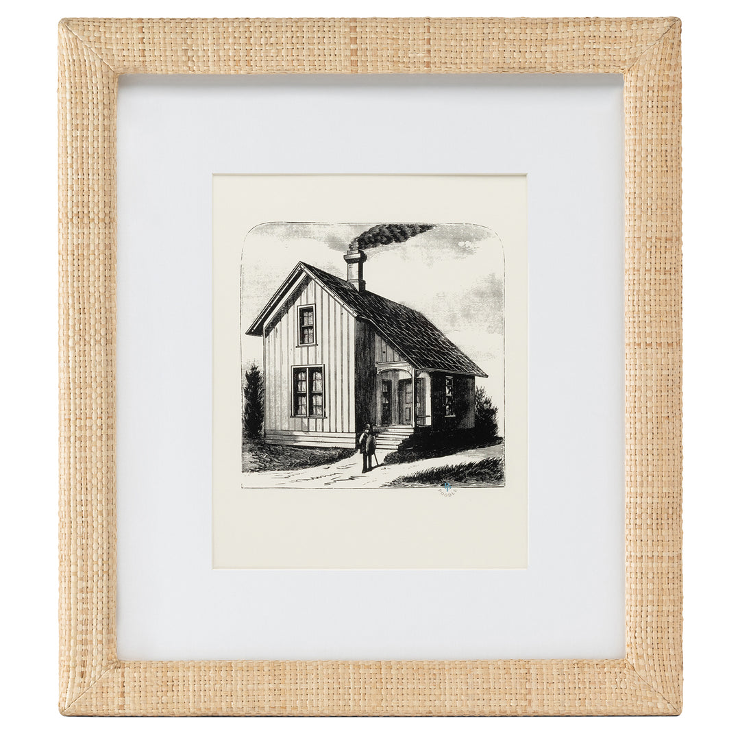 Belem Natural Raffia Wall Picture Frame