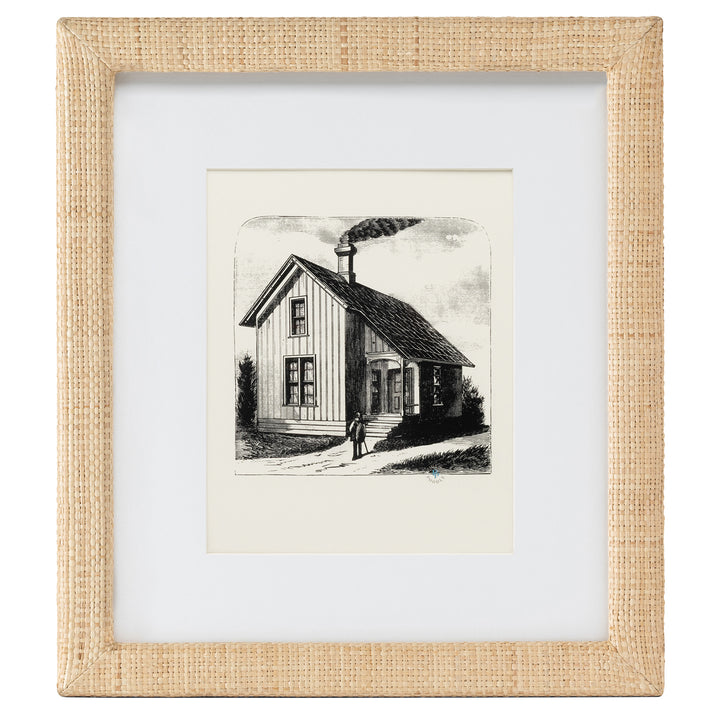 Belem Natural Raffia Wall Picture Frame