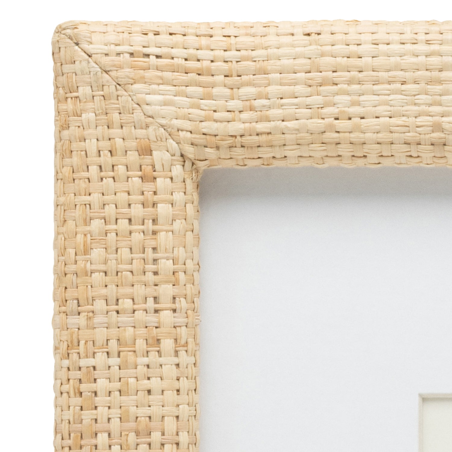 Belem Natural Raffia Wall Picture Frame - Thumbnail 4